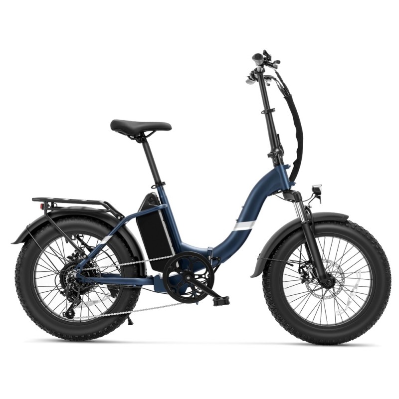 Touroll S2 Vélo électrique pliant 20" | Pneus larges | Autonomie 150 km