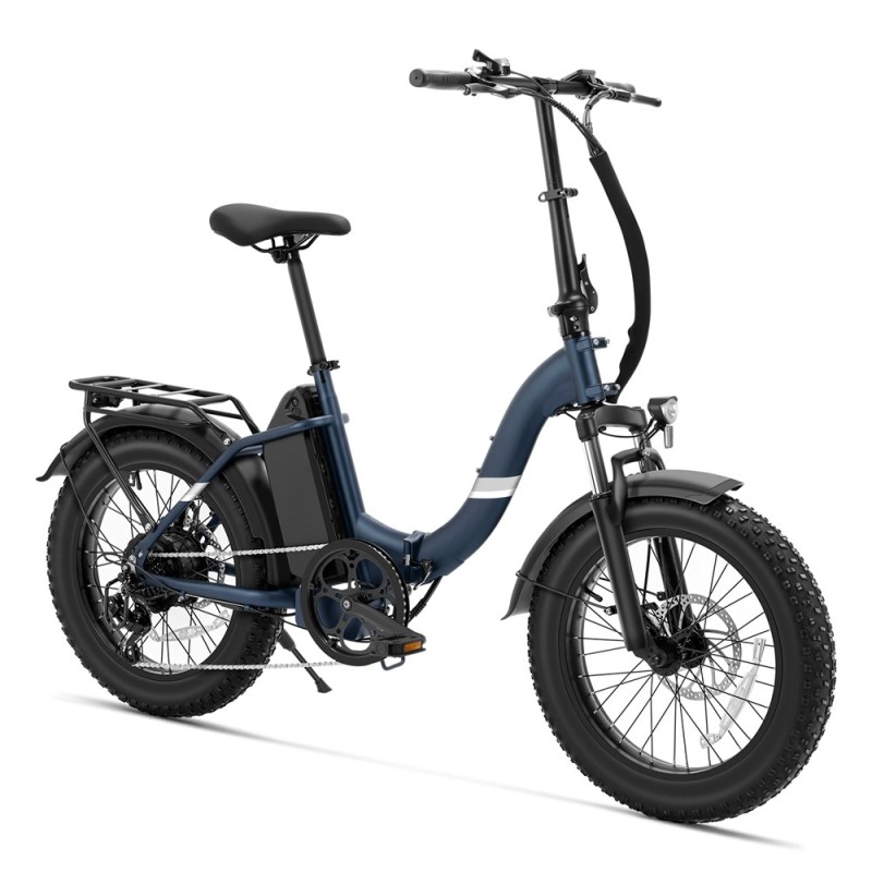 Touroll S2 Vélo électrique pliant 20" | Pneus larges | Autonomie 150 km