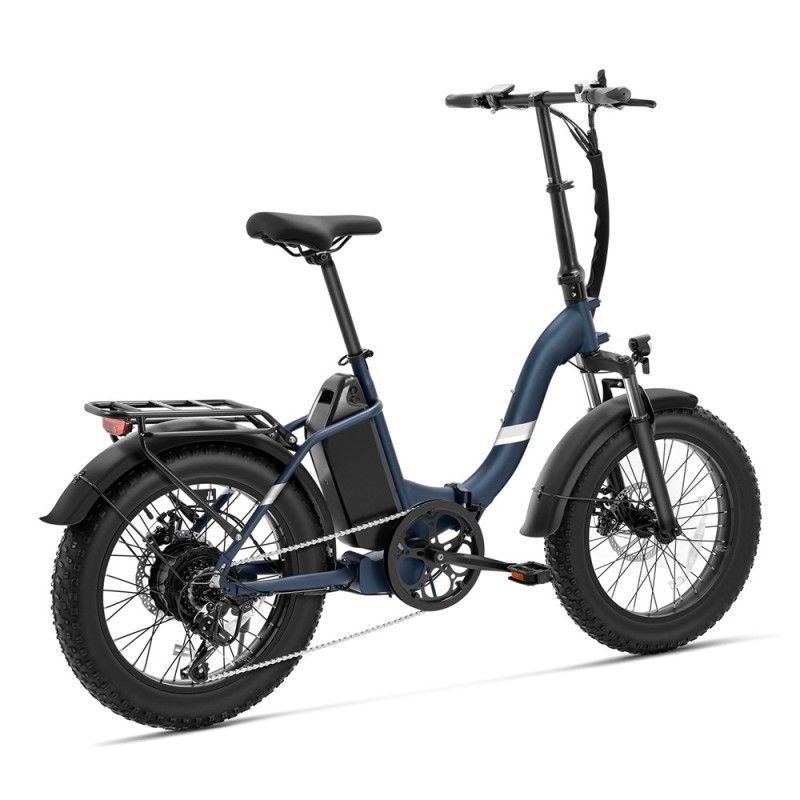 Touroll S2 Vélo électrique pliant 20" | Pneus larges | Autonomie 150 km