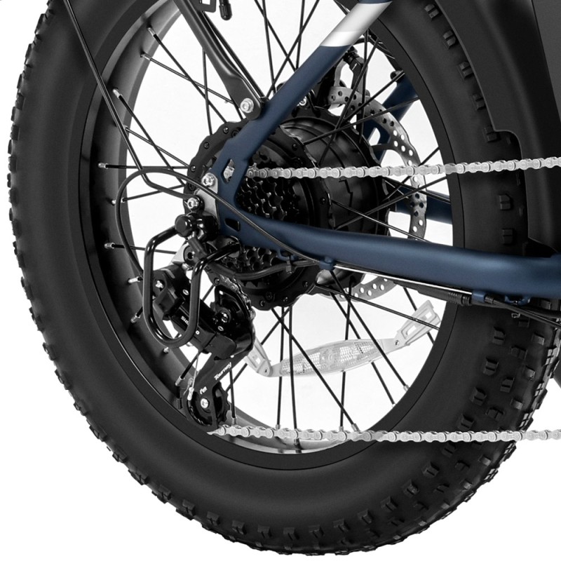 Touroll S2 Vélo électrique pliant 20" | Pneus larges | Autonomie 150 km