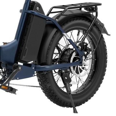 Touroll S2 Vélo électrique pliant 20" | Pneus larges | Autonomie 150 km