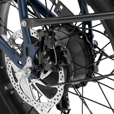 Touroll S2 Vélo électrique pliant 20" | Pneus larges | Autonomie 150 km