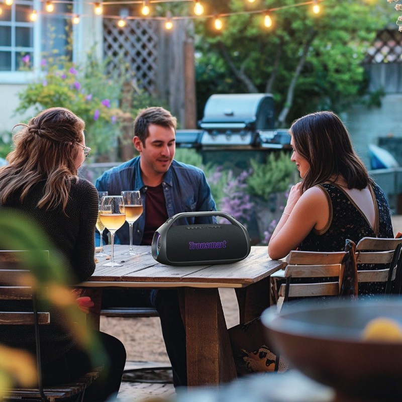 Tronsmart Bang 2 (P3000) Enceinte Portable - Puissance De 90 W, Étanchéité IPX6, Autonomie De 7 Heures, Bluetooth - Noir, Bleu