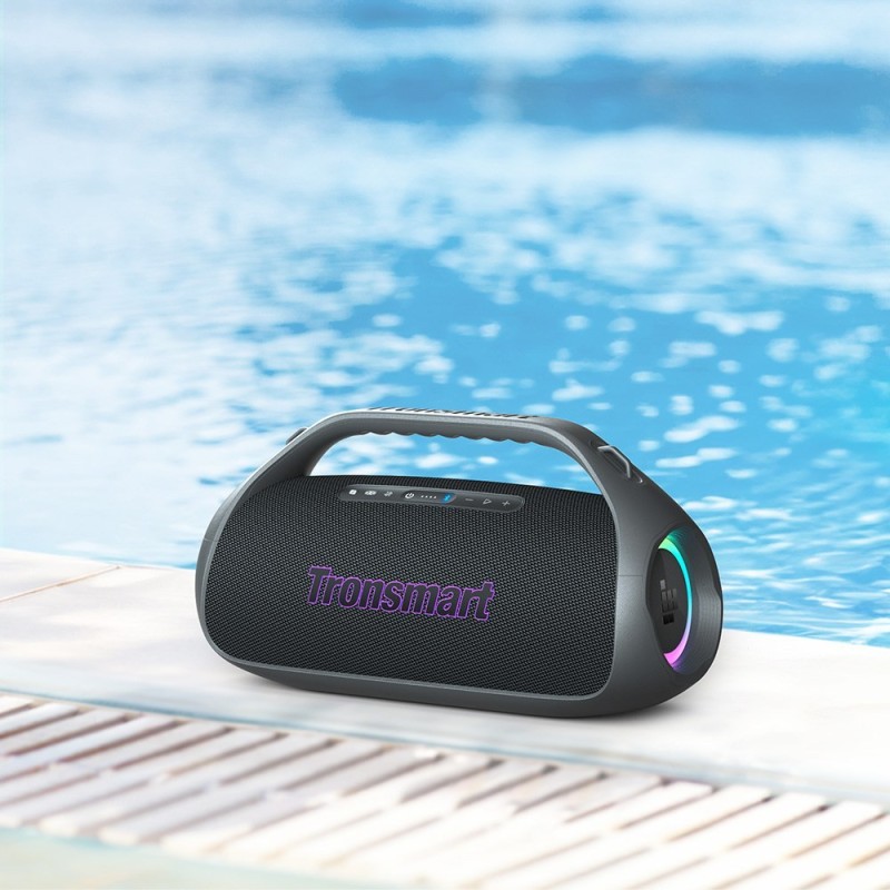 Tronsmart Bang 2 (P3000) Enceinte Portable - Puissance De 90 W, Étanchéité IPX6, Autonomie De 7 Heures, Bluetooth - Noir, Bleu