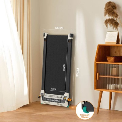 Akluer 520A-A Tapis de Marche Sous Bureau | Tapis Roulant Pliable Silencieux 150 kg