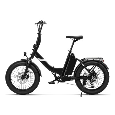 Touroll S3 : Vélo Électrique Tout-Terrain Pliable 20", Fat Bike 450W, 65km