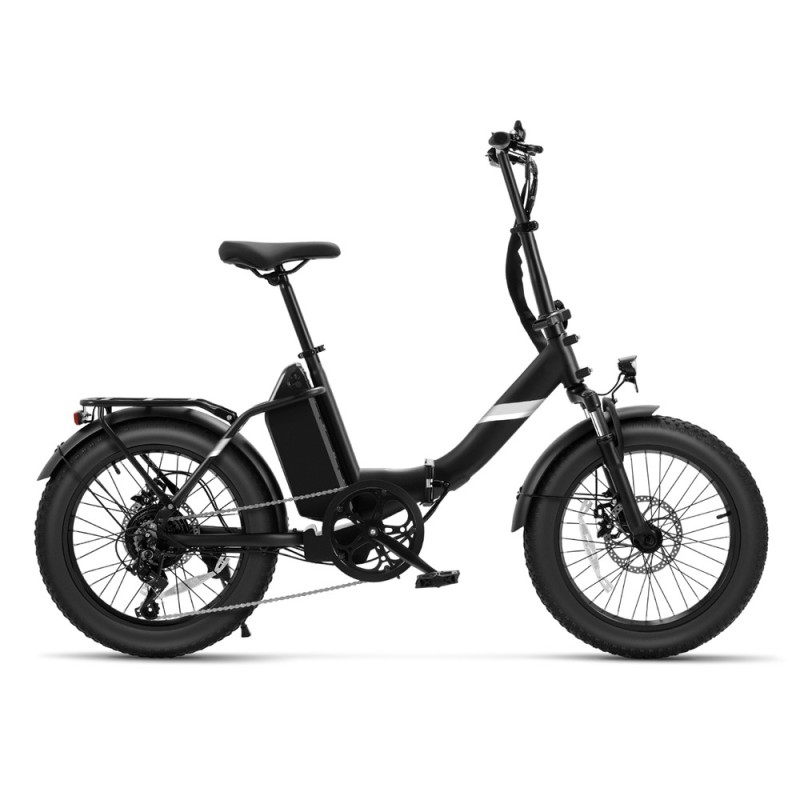 Touroll S3 : Vélo Électrique Tout-Terrain Pliable 20", Fat Bike 450W, 65km
