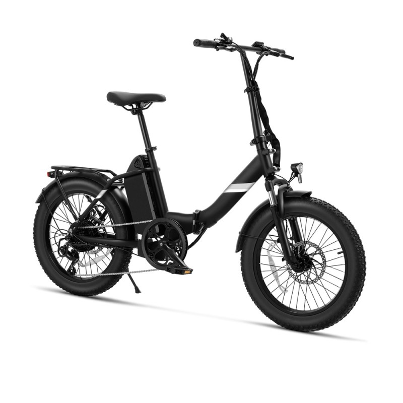 Touroll S3 : Vélo Électrique Tout-Terrain Pliable 20", Fat Bike 450W, 65km