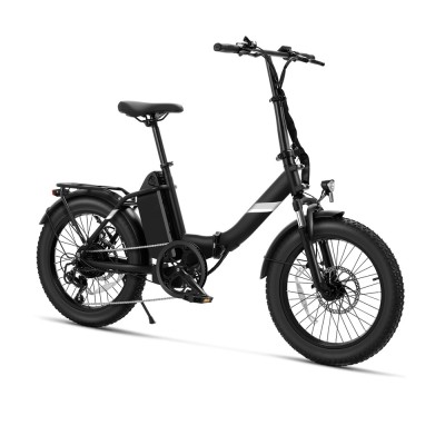 Touroll S3 : Vélo Électrique Tout-Terrain Pliable 20", Fat Bike 450W, 65km