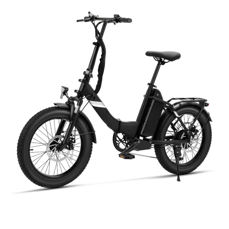 Touroll S3 : Vélo Électrique Tout-Terrain Pliable 20", Fat Bike 450W, 65km