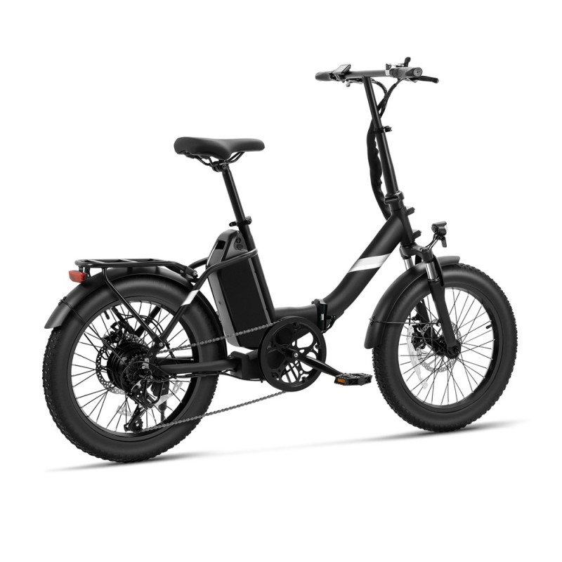 Touroll S3 : Vélo Électrique Tout-Terrain Pliable 20", Fat Bike 450W, 65km