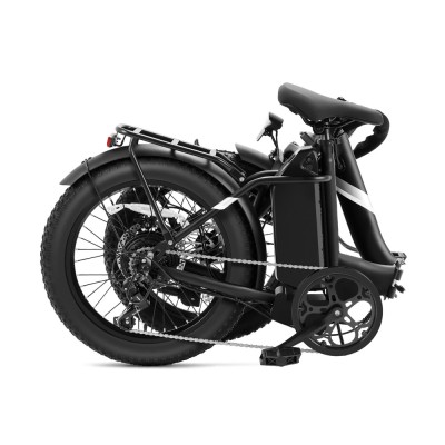 Touroll S3 : Vélo Électrique Tout-Terrain Pliable 20", Fat Bike 450W, 65km