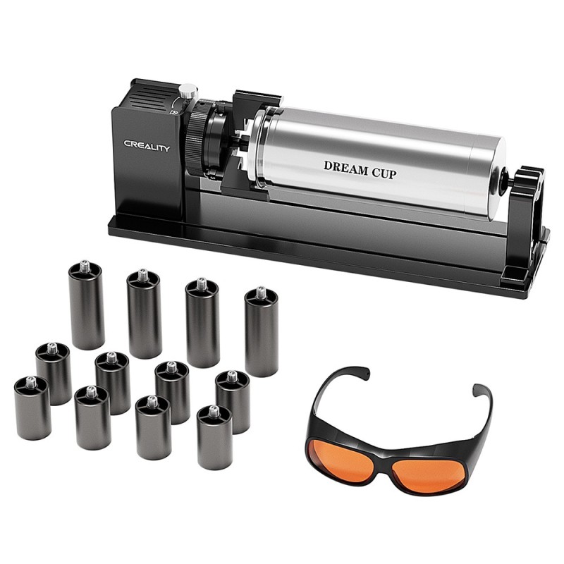 Kit de rouleau rotatif Creality pour module laser rotatif 3-en-1 Falcon A1