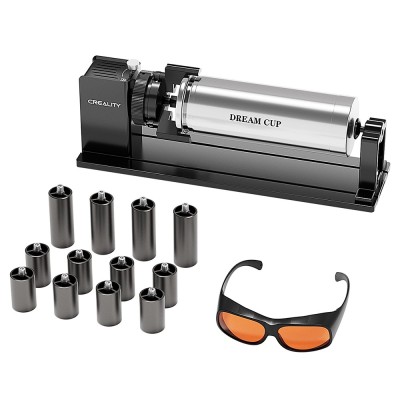 Kit de rouleau rotatif Creality pour module laser rotatif 3-en-1 Falcon A1