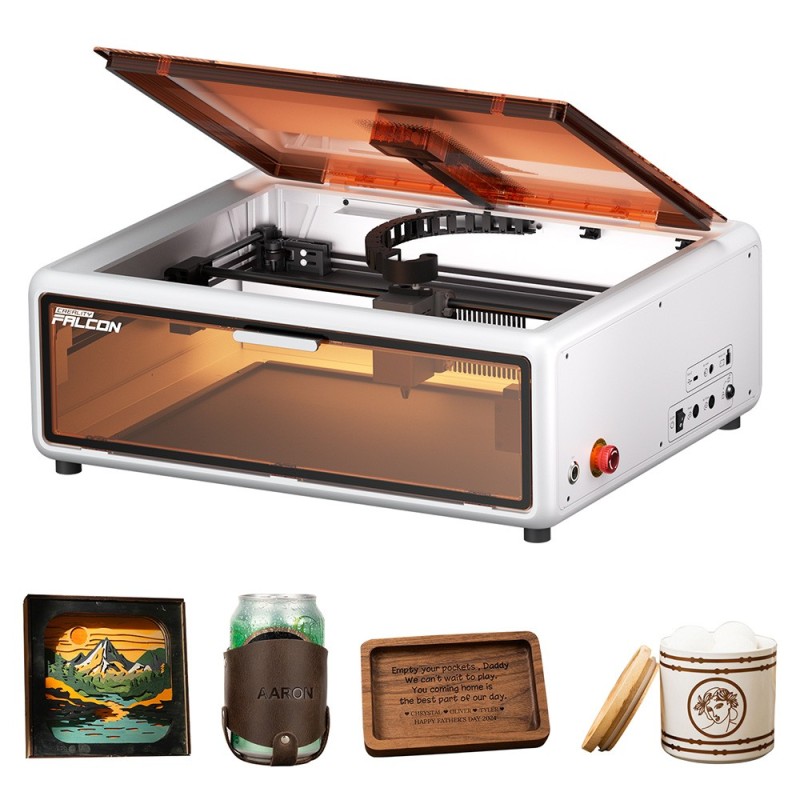Creality Falcon A1 10W Graveur Découpeur Laser, Caméra, 600mm/s, Protection, 305x381mm