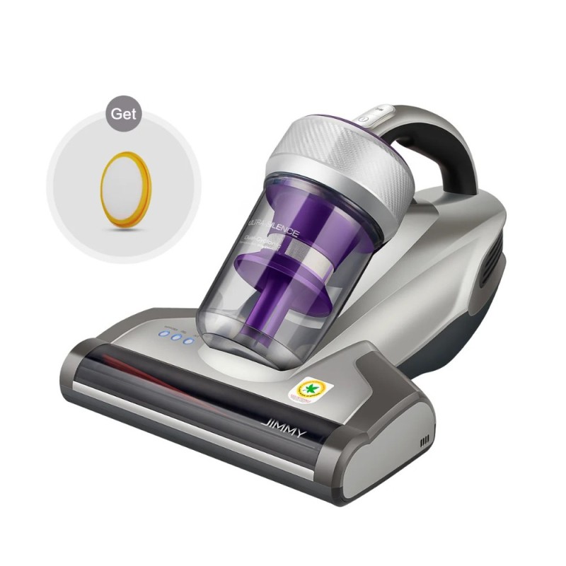 JIMMY JV35 Aspirateur anti-acariens – 700W, 14KPa, UV 253,7nm, 60°C, Brosse anti-enchevêtrement
