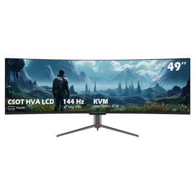 TITAN ARMY C49SHC Écran Gamer Incurvé 49" 144Hz 32:9