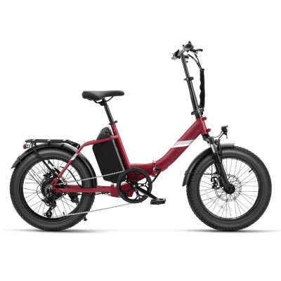 Touroll S3 Pro Vélo Électrique Pliant Fat Bike | 195km Autonomie, 750W