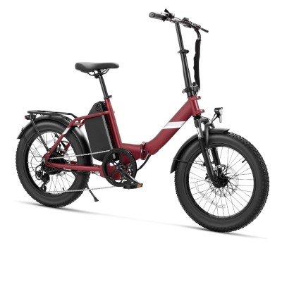Touroll S3 Pro Vélo Électrique Pliant Fat Bike | 195km Autonomie, 750W