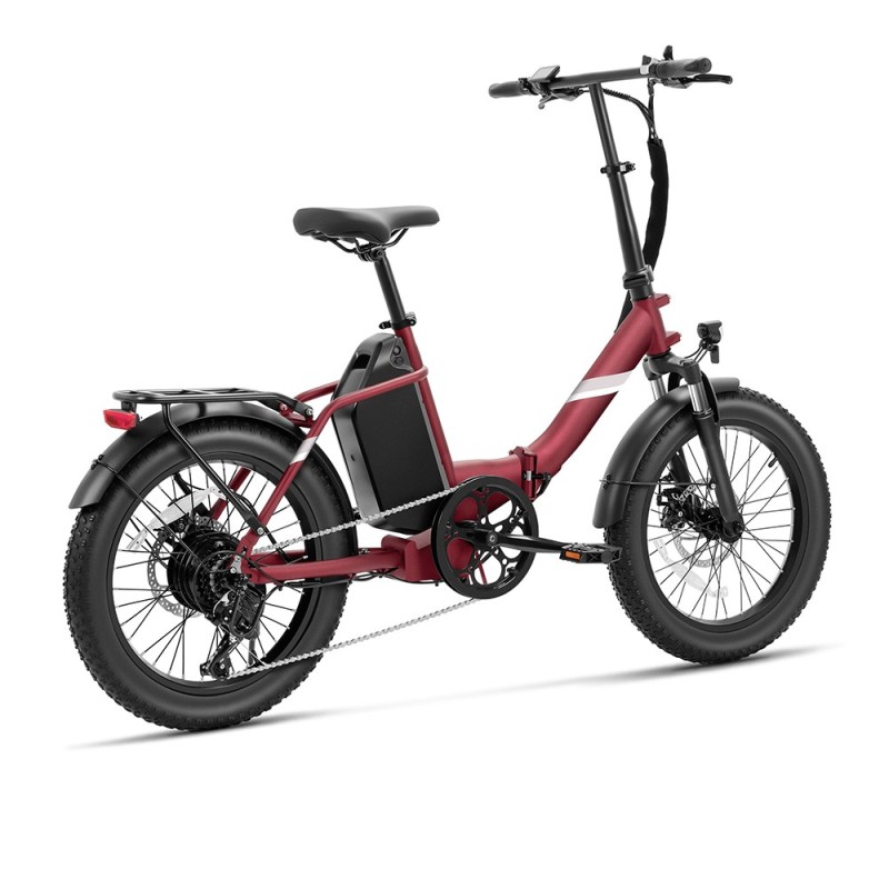 Touroll S3 Pro Vélo Électrique Pliant Fat Bike | 195km Autonomie, 750W