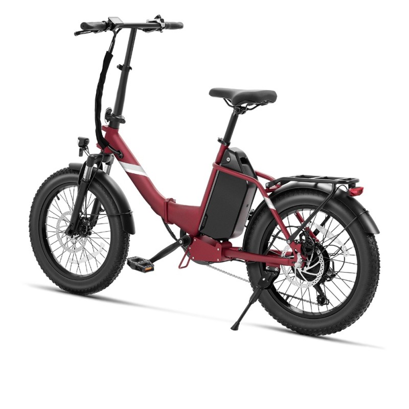 Touroll S3 Pro Vélo Électrique Pliant Fat Bike | 195km Autonomie, 750W