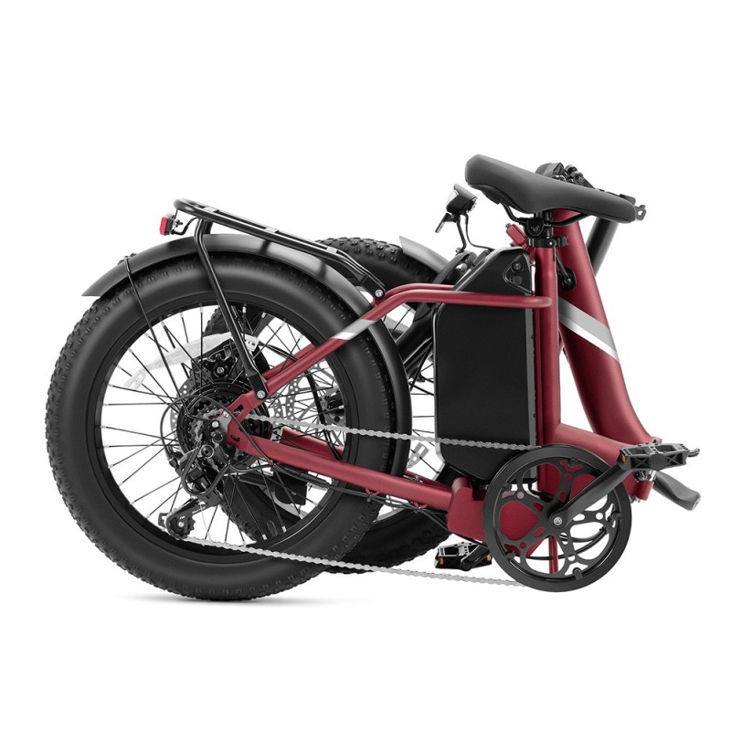 Touroll S3 Pro Vélo Électrique Pliant Fat Bike | 195km Autonomie, 750W