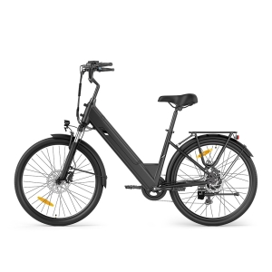 Touroll J2 ST Pro Vélos Électriques Urbains, 26", Moteur 250 W, Batterie 36 V 15.6 Ah, Vitesse Max 25 km/h, Autonomie Max 100 km