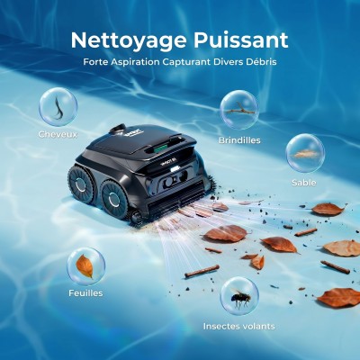 WYBOT B1 Robot de Piscine Sans Fil Connecté