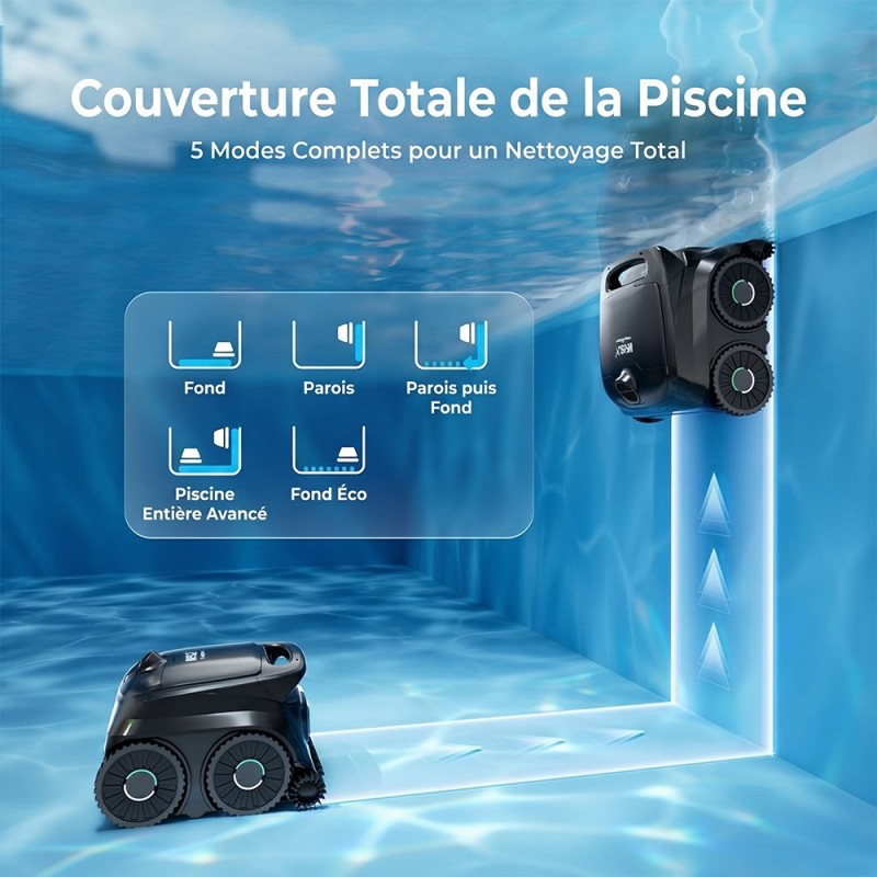 WYBOT B1 Robot de Piscine Sans Fil Connecté