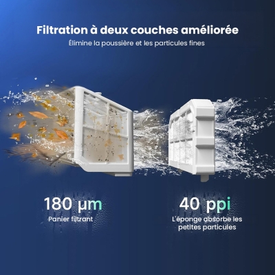 WYBOT S2 Vision Robot Nettoyeur de Piscine IA | Jusqu'à 300 m²