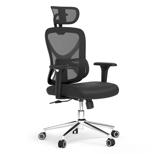 Chaise de Bureau Ergonomique ACGAM CG-5345M | Maille Respirante + Repose-pieds