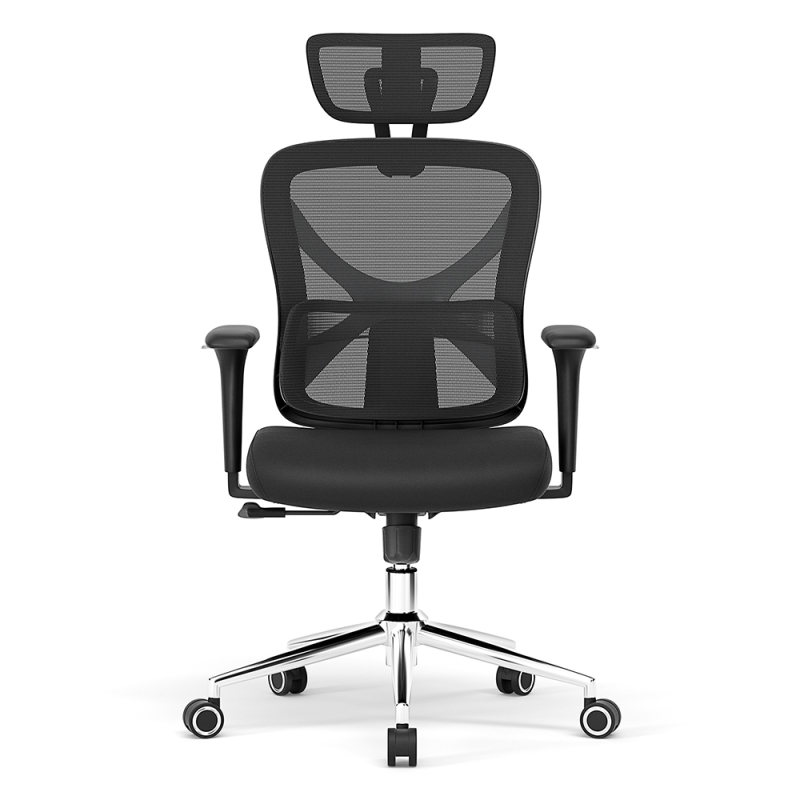 Chaise de Bureau Ergonomique ACGAM CG-5345M | Maille Respirante + Repose-pieds