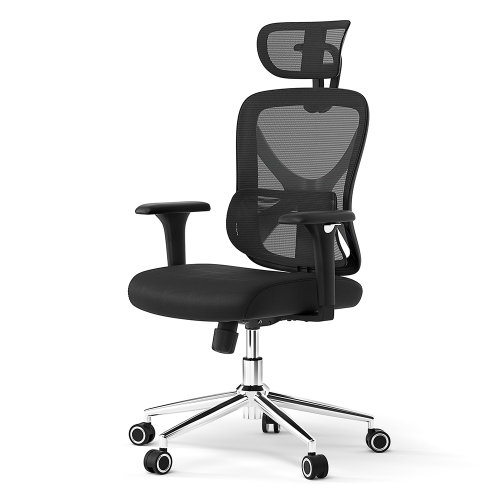 Chaise de Bureau Ergonomique ACGAM CG-5345M | Maille Respirante + Repose-pieds