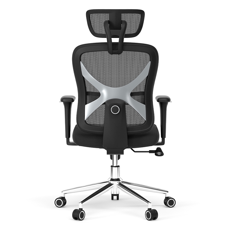 Chaise de Bureau Ergonomique ACGAM CG-5345M | Maille Respirante + Repose-pieds