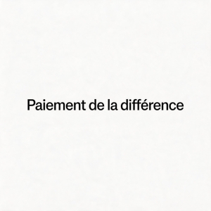 Spécial pour la différence de prix
