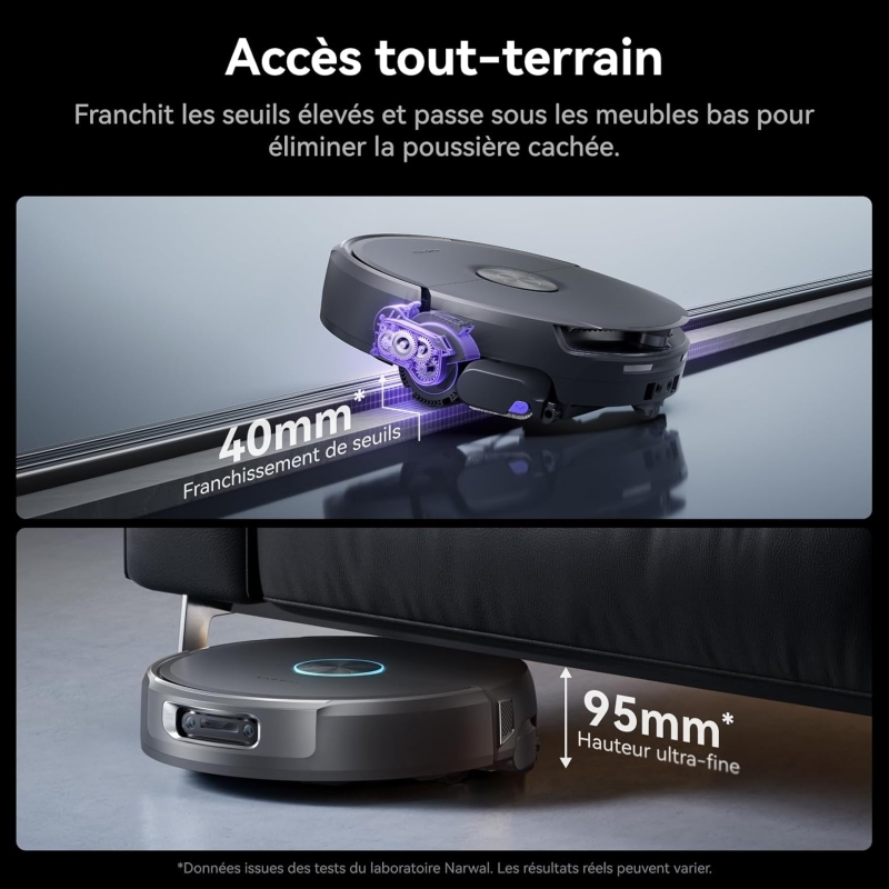 NARWAL Flow 2 : Robot Aspirateur Laveur Tout-en-un 31000 Pa