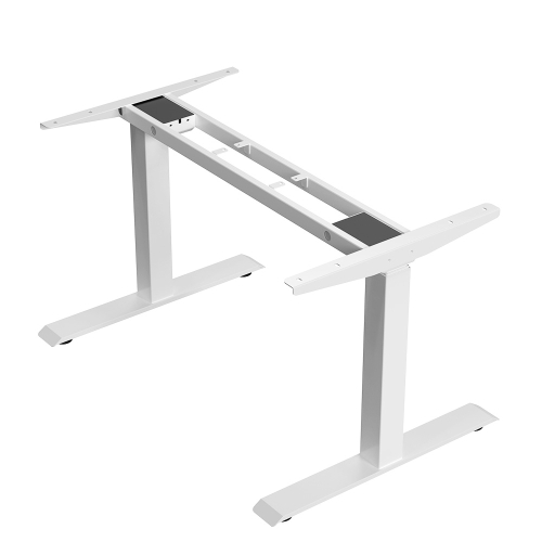 ACGAM JSZ-3 Cadre de Bureau Assis-Debout Électrique Blanc – Double Moteur Réglable 62-127 cm