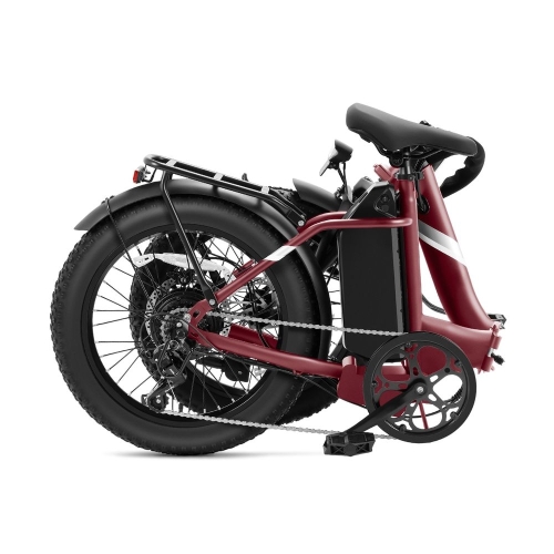 Touroll S3 : Vélo Électrique Tout-Terrain Pliable 20", Fat Bike 450W, 65km