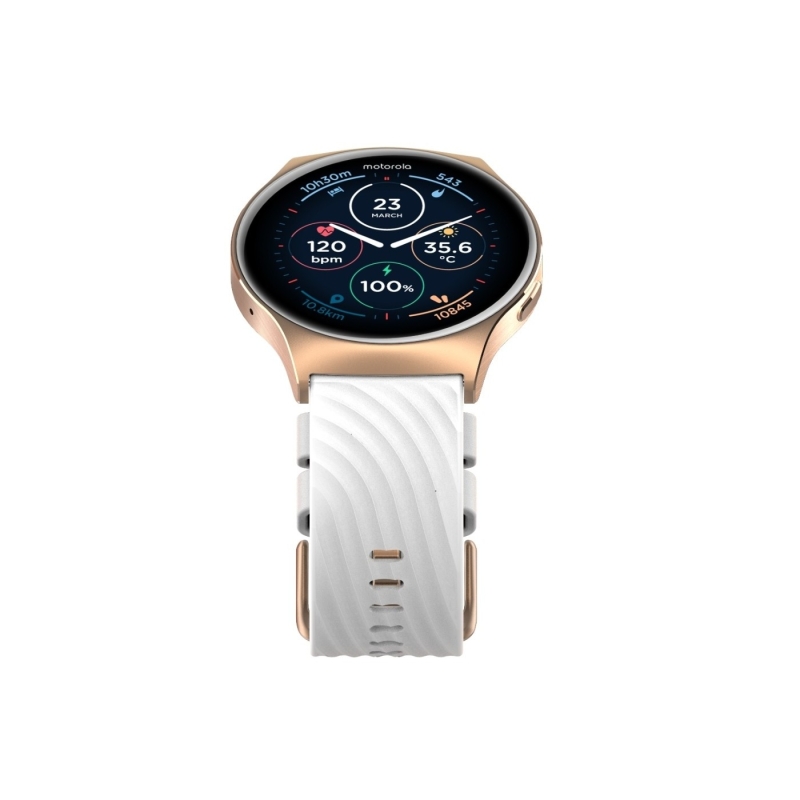 Motorola Moto Watch 120 Or Rose | Montre Connectée AMOLED
