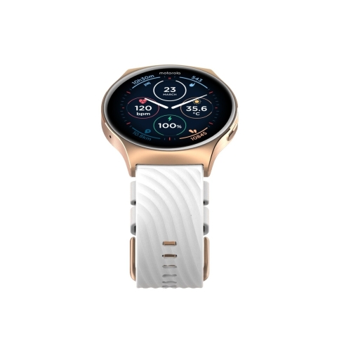 Motorola Moto Watch 120 Or Rose | Montre Connectée AMOLED 2
