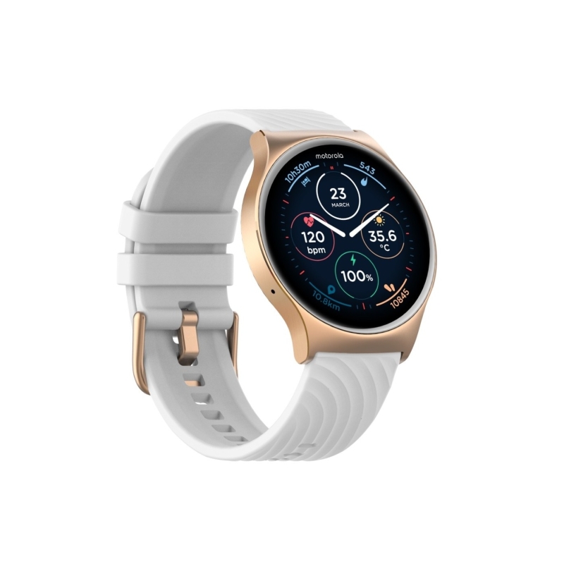 Motorola Moto Watch 120 Or Rose | Montre Connectée AMOLED