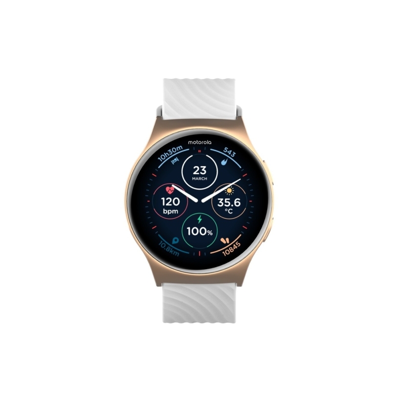 Motorola Moto Watch 120 Or Rose | Montre Connectée AMOLED