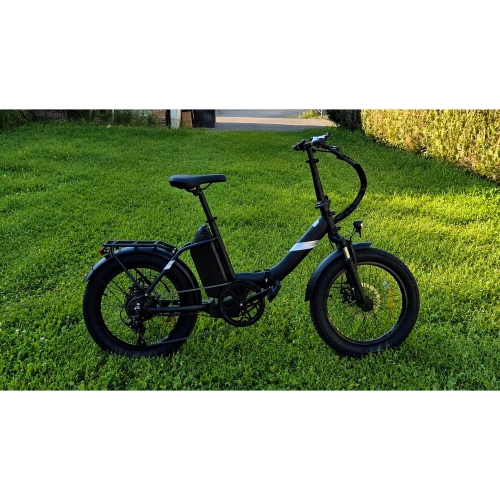 Touroll S3 : Vélo Électrique Tout-Terrain Pliable 20", Fat Bike 450W, 65km