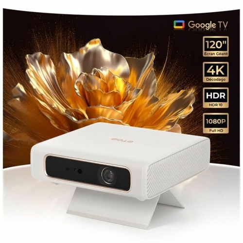 ETOE Dolphin 2 : Projecteur Portable Laser | 1080P & Google TV