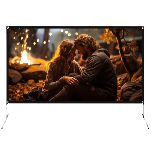 ETOE Écran de Projection Extérieur 120" | Portable & 4K