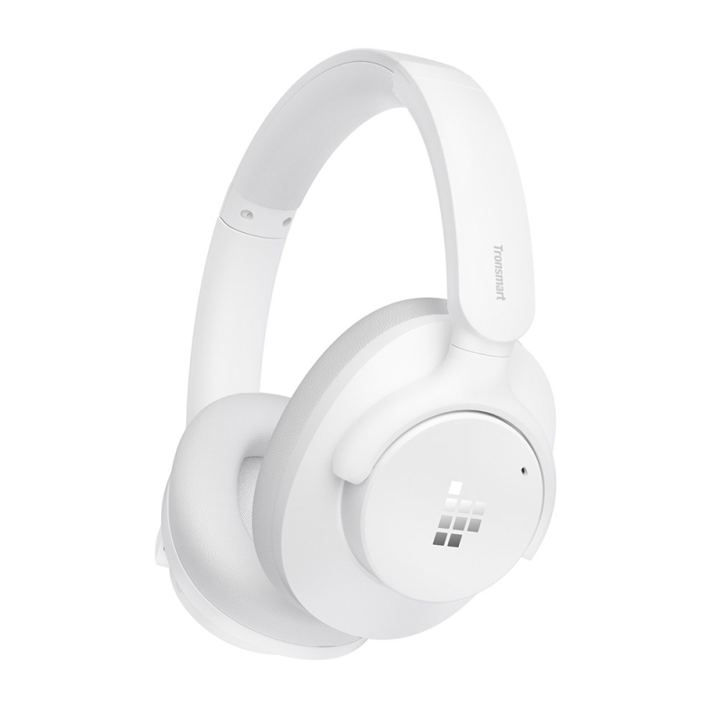 Tronsmart SOUNFII Q20S Casque ANC Hybride Blanc | Audio Hi-Res, 60h