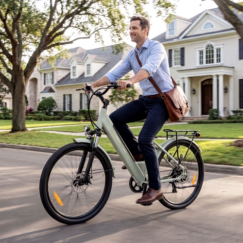 Junglor J1 Vélo Électrique | Moteur 250W & Autonomie 100km