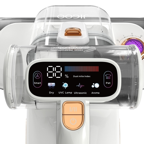 JIGOO T600 Aspirateur Matelas Anti-Acariens | 15kPa & UV
