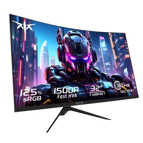 KTC H32S17 | Écran PC Gamer Incurvé 32" 2K 180Hz 1ms 2