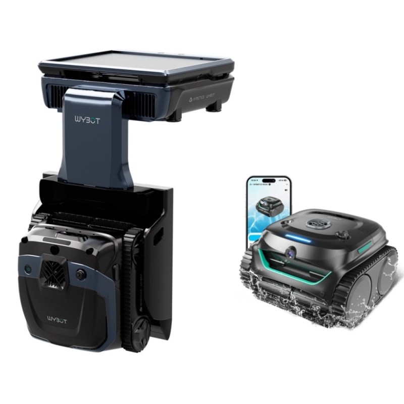 WYBOT S3 Robot de Piscine Sans Fil + WYBOT C2 Vision Robot de Piscine Sans Fil